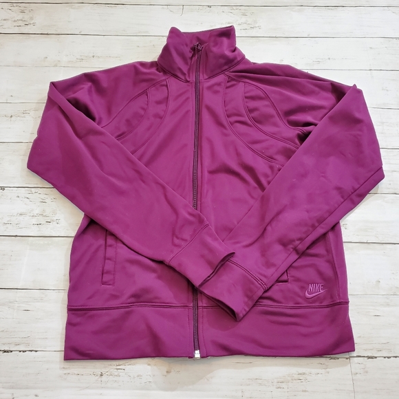Nike retro zip up track jacket fuchsia - Picture 1 of 5